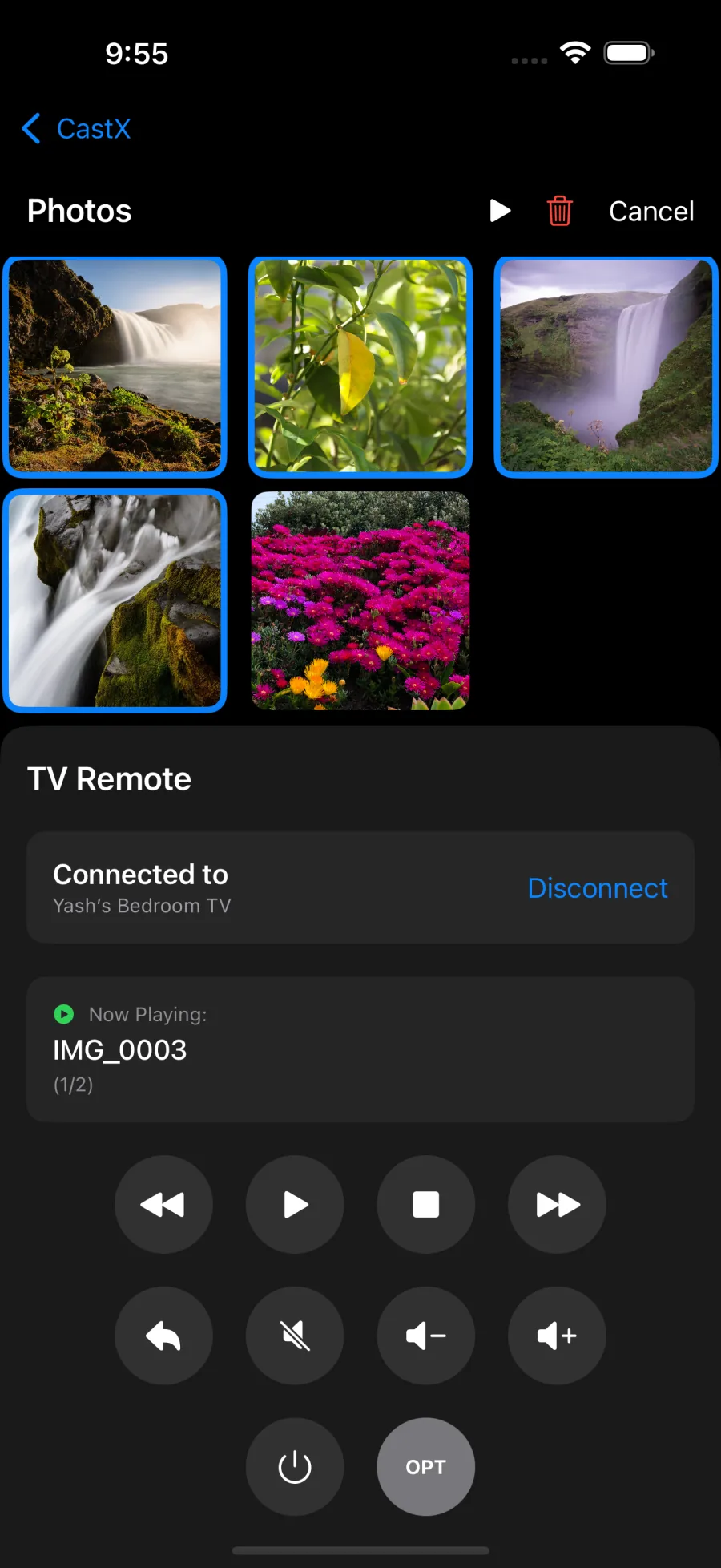 Media Cast for Chromecast: Photo casting